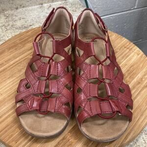 Earth Origins Red Women Sandals